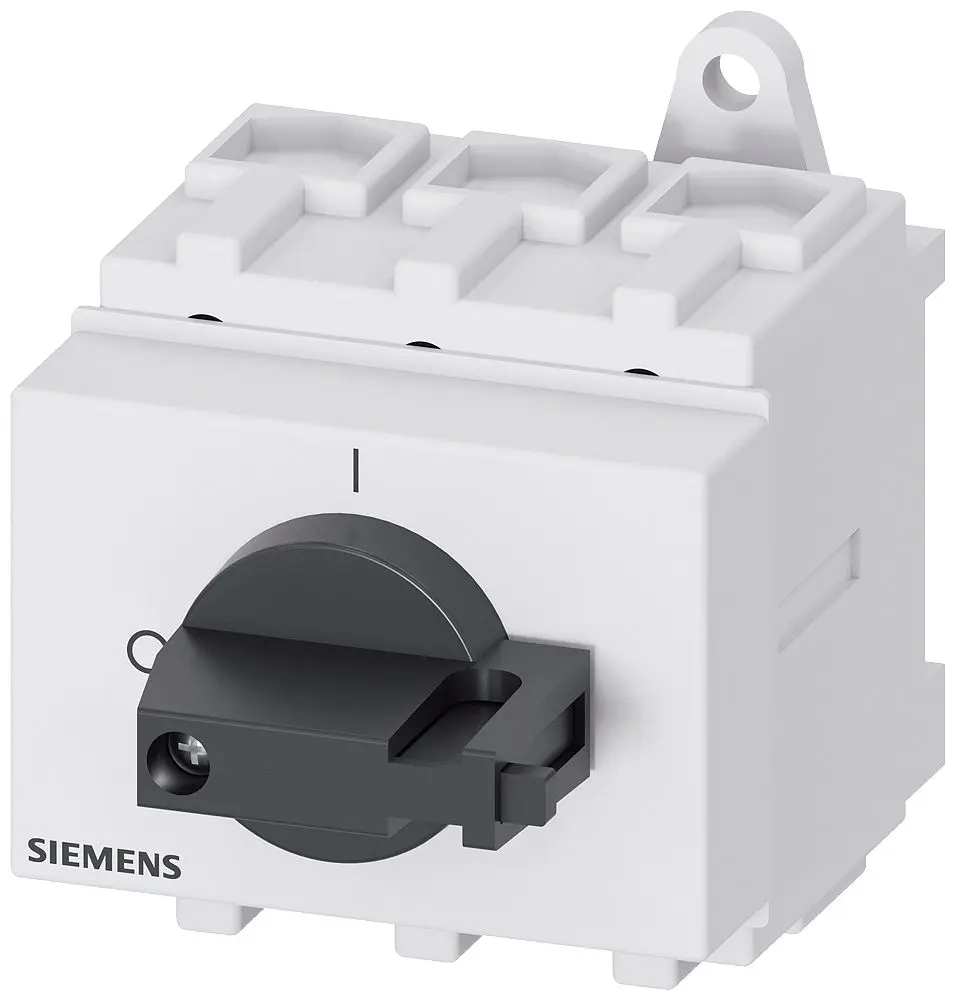 Produktfoto 1 von Siemens SENTRON Trennschalter / 3-polig 63 A 63 A Umschlossen, 3 Sicherungsgröße