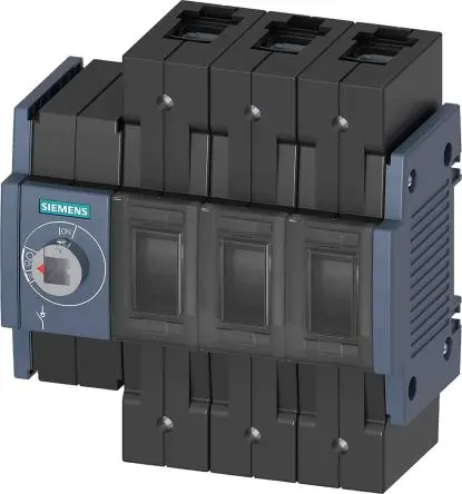 Produktfoto 1 von Siemens 3KD Trennschalter / 3-polig 250 A 100A Umschlossen, Size 2 Sicherungsgröße