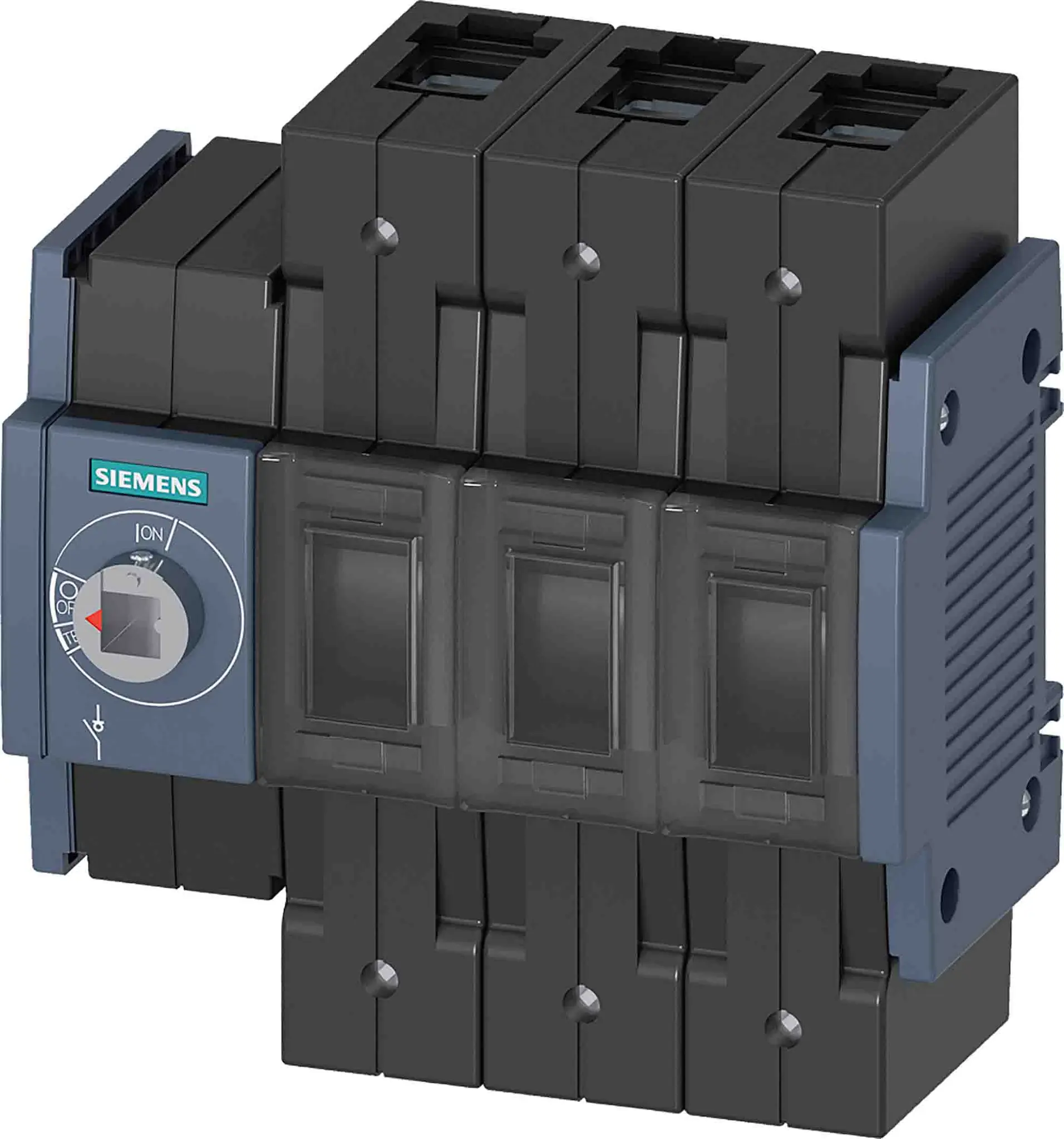 Produktfoto 1 von Siemens SENTRON Trennschalter / 3-polig 250 A 125 A Umschlossen, 2 Sicherungsgröße