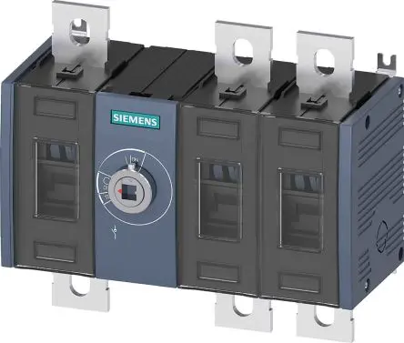 Produktfoto 1 von Siemens SENTRON Trennschalter / 3-polig 250 A 200A Umschlossen, Size 2 Sicherungsgröße