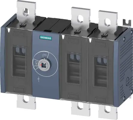Produktfoto 1 von Siemens SENTRON Trennschalter / 3-polig 800 A 800A Umschlossen, Size 4 Sicherungsgröße