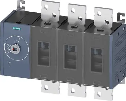 Siemens 3KD Trennschalter / 3-polig 1000 A 1000A Umschlossen, Size 5 Sicherungsgröße