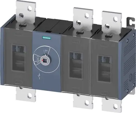 Siemens SENTRON Trennschalter / 3-polig 1000 A 1000A Umschlossen, Size 5 Sicherungsgröße