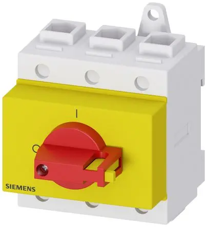 Siemens 3LD Trennschalter / 3-polig 125 A 125A Umschlossen, 4 Sicherungsgröße