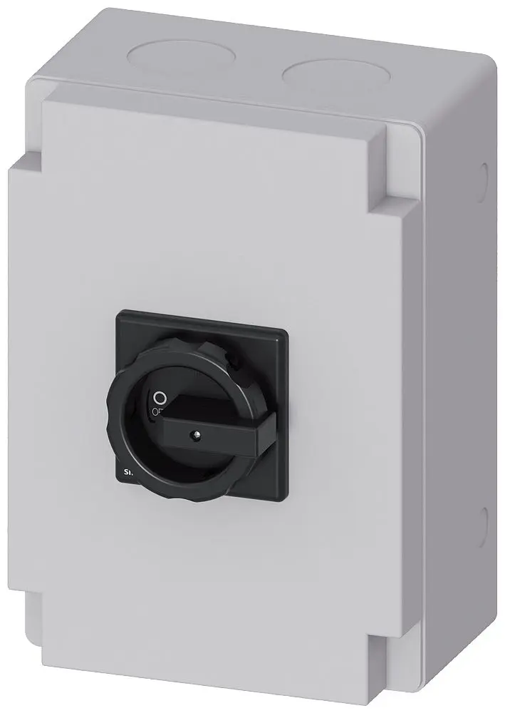 Produktfoto 1 von Siemens SENTRON Trennschalter / 3-polig 125 A 125 A Umschlossen, 4 Sicherungsgröße, 3 phasig