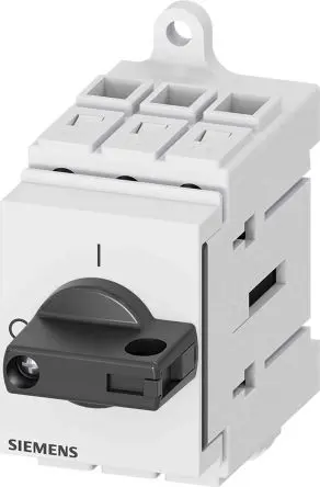 Produktfoto 1 von Siemens 3LD Trennschalter 3-polig DIN-Hutschiene 32A 11.5 kW IP40