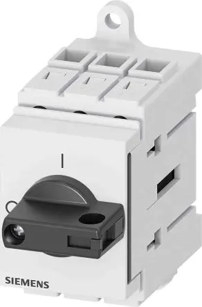 Produktfoto 1 von Siemens 3LD Trennschalter 3-polig DIN-Hutschiene 40A 18.5 kW IP40