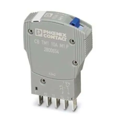 Phoenix Contact CB Thermischer Schutzschalter, 1-polig, Thermomagnetic Device Circuit Breaker Einrastbefestigung, 10A, /
