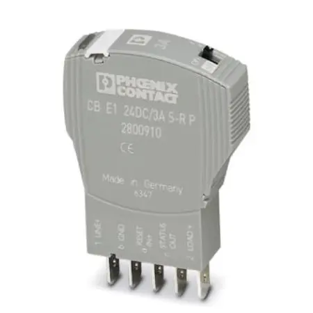 Produktfoto 1 von Phoenix Contact CB Elektronischer Schutzschalter 24 V 1, 3 A DIN-Hutschiene L. 80 mm x 12.3 mm