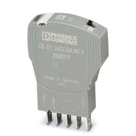 Produktfoto 1 von Phoenix Contact CB Elektronischer Schutzschalter 24 V 1, 6 A DIN-Hutschiene L. 80 mm x 12.3 mm