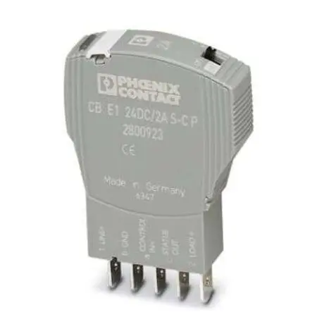 Produktfoto 1 von Phoenix Contact CB Elektronischer Schutzschalter 24 V 1, 2 A DIN-Hutschiene L. 80 mm x 12.5 mm