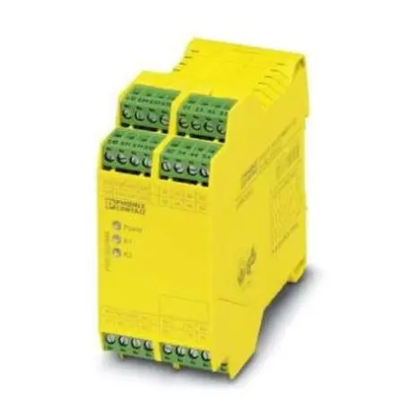 Produktfoto 1 von Phoenix Contact PSR-SPP Sicherheitsrelais 24V dc, 8 Sicherheitskontakte, 1 Hilfsschalter, Automatisch und manuell RoHS