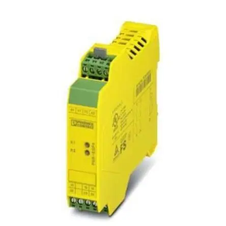 Produktfoto 1 von Phoenix Contact PSR-SPP Sicherheitsrelais 24V dc, 2 Sicherheitskontakte, 1 Hilfsschalter, Automatisch und manuell RoHS