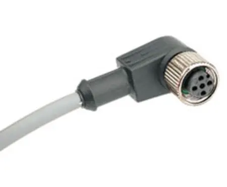 Produktfoto 1 von Norgren 54D, 5-polig Sensor-Betätigungselementkabel, Rechtwinklig Buchse / Freies Ende Nicht abgeschlossen, Länge 1.5 m
