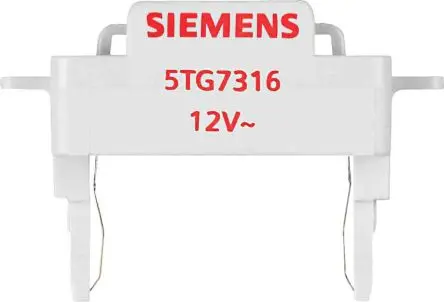 Produktfoto 1 von Siemens Druckschalter Rot Beleuchtet / 2mA 12 V dc 12 V ac