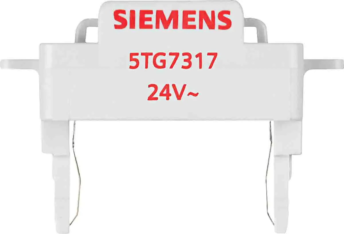 Produktfoto 1 von Siemens Druckschalter Rot Beleuchtet / 2 mA 12 V dc 24 V ac