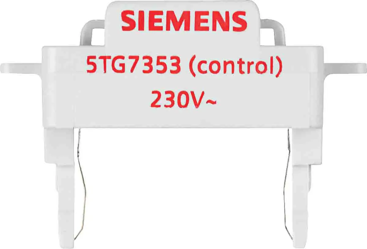 Produktfoto 1 von Siemens Druckschalter Orange Beleuchtet / 2 mA 12 V dc 230 V ac