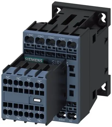 Produktfoto 1 von Siemens 3RH2 Hilfsschütz / 3 A 690V 4 Schließer, 4 Öffner 8-Hilfskontakte