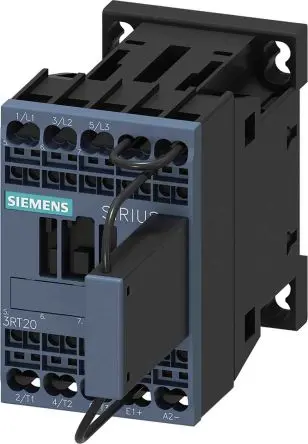 Produktfoto 1 von Siemens Schütz 24V dc-Spule, 3-polig / 12 A 5.5 kW 1 Öffner Umkehrend