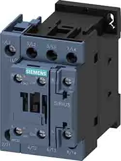 Produktfoto 1 von Siemens Schütz 230V ac-Spule, 4-polig / 40 A 4 kW 1 Schließer/1 Öffner Widerstandsbelastung