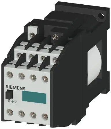 Produktfoto 1 von Siemens 3TH4 Hilfsschütz 24V dc-Spule, 8-polig, 888V / 6 A 888V 6 Schließer, 2 Öffner Umkehrend 888-Hilfskontakte