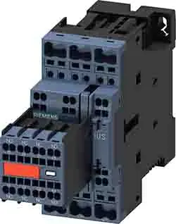 Produktfoto 1 von Siemens 3RT2 Schütz 24V dc-Spule, 3-polig, 690V / 17 A 24V dc 7.5 kW 2 Schließer/2 Öffner Motorsteuerung 4-Hilfskontakte