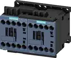 Produktfoto 1 von Siemens 3RA23 Wendeschütz 24V dc-Spule, 3-polig, 690V / 16 A 24V dc 7.5 kW 3 Schließer Motorsteuerung, Umkehrend