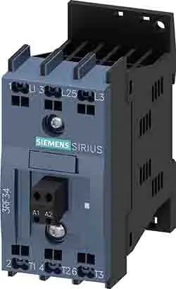 Produktfoto 1 von Siemens 3RF34 DIN-Hutschiene Halbleiterausgang 480 V 24V / 5.2 A