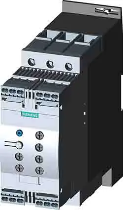 Produktfoto 1 von Siemens SIRIUS 3RW 3RW40 Sanftstarter 3-phasig 7,5 kW, 480 V ac / 63 A