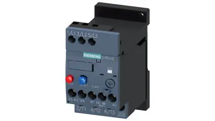 Produktfoto 1 von Siemens SIRIUS 3RU2 Thermisches Überlastrelais, / 16A 11 kW 1 Schließer/1 Öffner, 690V ac / 16A 3P, 89 mm x 45mm