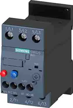 Produktfoto 1 von Siemens SIRIUS 3RU2 Thermisches Überlastrelais, / 20A 15 kW 1 Schließer/1 Öffner, 690V ac / 20A 3P, 97 mm x 45mm