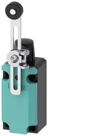 Produktfoto 1 von Siemens 3SE5 Endschalter, Verstellbarer Rollenhebel 1 Schließer/1 Öffner, IP67, IP66, Metall 400V ac 4A