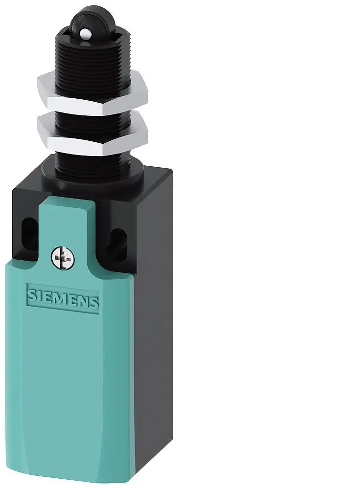 Produktfoto 1 von Siemens 3SE5 Endschalter, Rollenstößel, 2 Öffner/1 Schließer, IP 65, Kunststoff, 4A