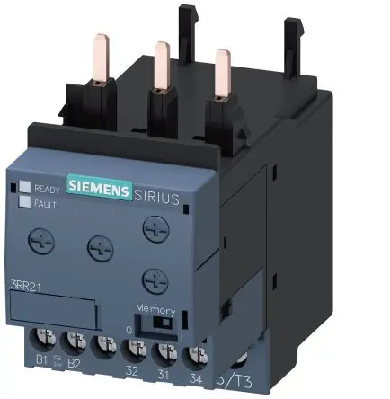 Siemens 3RR2 Überwachungsrelais 2-phasig, 1-poliger Umschalter 4A - 40A, Direkt, 24 V dc