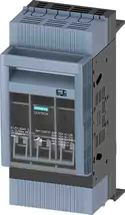 Produktfoto 1 von Siemens 3NP1 Sicherungsschalter-Trennschalter / 3-polig 160A Umschlossen, NH000 Sicherungsgröße