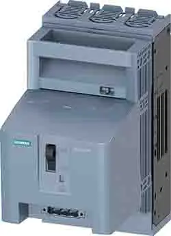 Produktfoto 1 von Siemens 3NP1 Sicherungsschalter-Trennschalter / 3-polig 160A Umschlossen, NH00 Sicherungsgröße