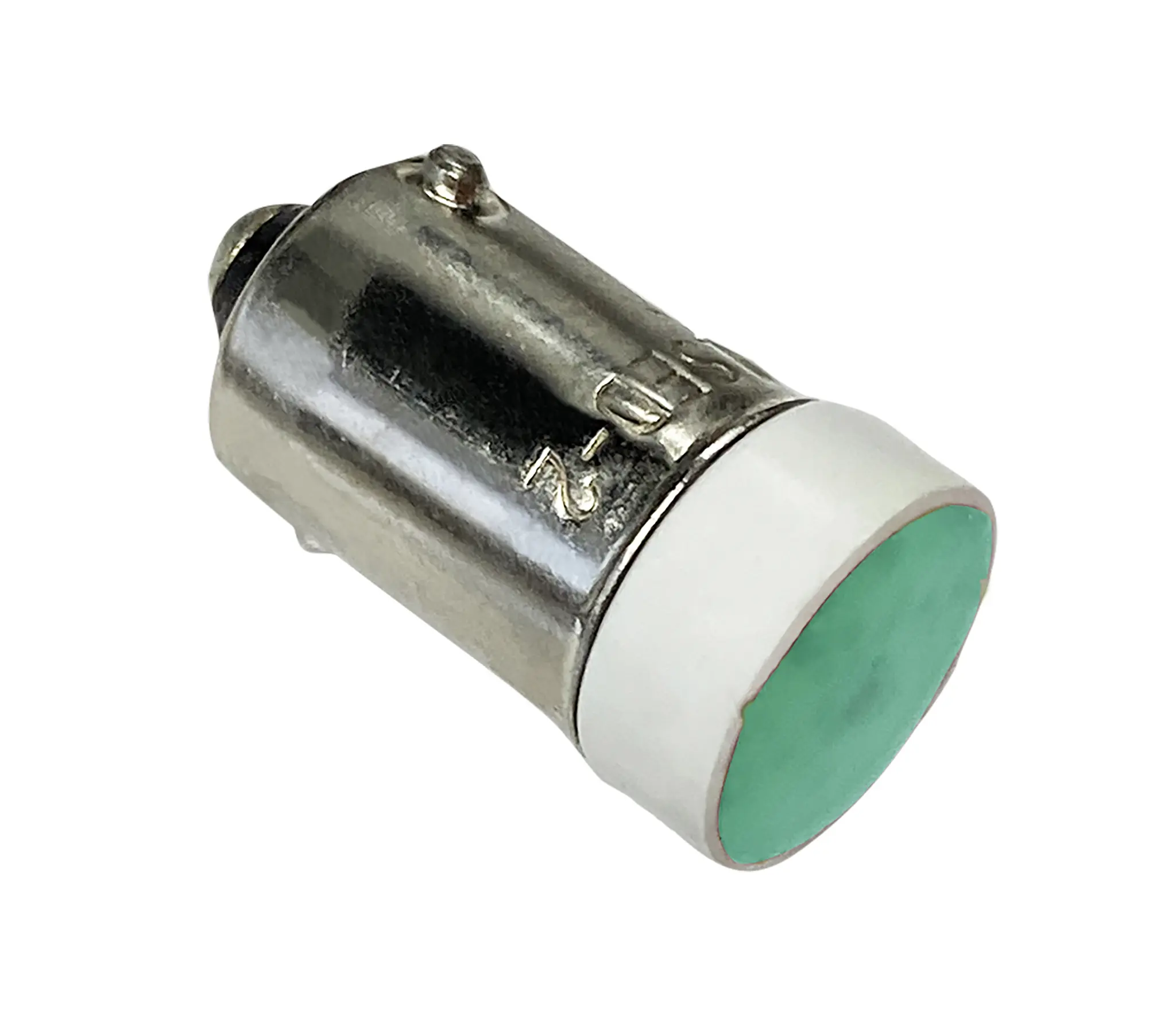 Produktfoto 1 von Idec Leuchtmelder Grün Multichip, 24 V, Ø 10.6 mm x 20.8 mm, Sockel BA9 200mcd
