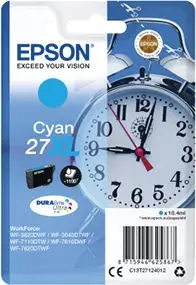 Produktfoto 1 von Epson C13T27124012 Tintenpatrone Zyan Seitenertrag 2200