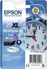 Produktfoto 1 von Epson C13T27154012 Tintenpatrone Magenta, Zyan, Gelb Seitenertrag 2200