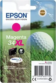Produktfoto 1 von Epson C13T34734010 Tintenpatrone Magenta Seitenertrag 950