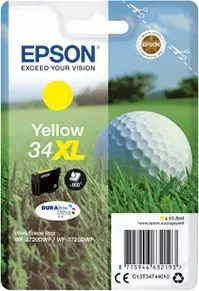 Produktfoto 1 von Epson C13T34744010 Tintenpatrone Gelb Seitenertrag 950