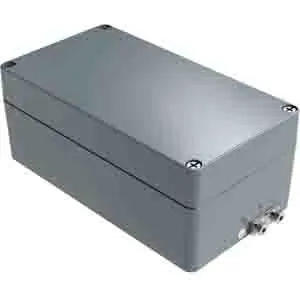 Produktfoto 1 von RS PRO; Gehäuse; Aluminiumdruckguss; Grau; IK09 IP66 Breite 220 mm Höhe 120 mm Länge 91 mm
