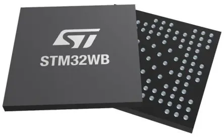 Produktfoto 1 von STMicroelectronics Drahtloser Mikrocontroller STM32WB55VC 32 bit Flash Oberfläche 256kB UFBGA 129-Pin 64 MHz 256 kB RAM