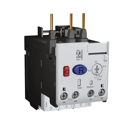 Produktfoto 1 von Allen Bradley BULLETIN Überlastrelais, / 0.2A, 1 A 1 Schließer/1 Öffner, 690V / 1A, 86.63 mm x 44.77mm