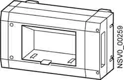 Produktfoto 1 von Siemens BD01 Abgangseinheit für Sammelschiene