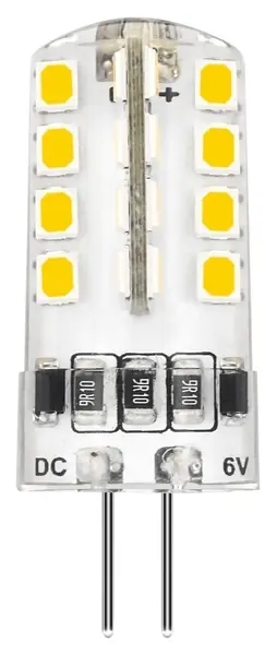 Orbitec BI-PIN LED Retrofit Kapsel-Lampe LED-Kapsellampe 3 W / 6 V 300 lm G4 Sockel 3000K warmweiß