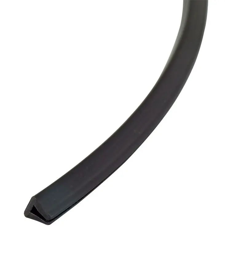 Produktfoto 1 von RS PRO Kabeltülle 1 mm min., Typ Kantenschutz Polyethylen Schwarz 0 °C min. 70 °C max.