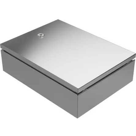 Produktfoto 1 von RS PRO RMS + Modular System Edelstahl 304 Wandanschlusskasten Grau IP66, IP69, HxBxT 300 mm, 400 mm