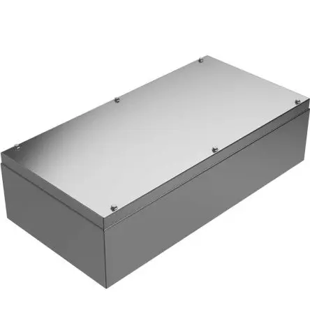RS PRO; Universalgehäuse; Edelstahl 304; Grau; IK08, IK09 IP66 Breite 300 mm Höhe 600 mm Länge 160 mm
