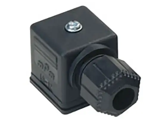 Produktfoto 1 von Molex 12120  Ventilsteckverbinder DIN 43650 A 3P / 250 V, 300 V, Schwarz